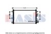 AKS DASIS 112037N Condenser, air conditioning
